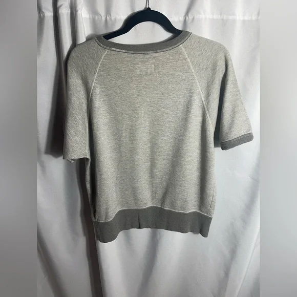 A Bathing Ape By Champion Women's Size L Gray Cotton Short Sleeve  Sweatshirt - Picture 2 of 8